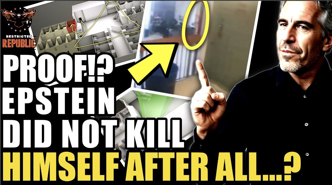 PROOF!? Shadow Figure Just Discovered In Epstein Video! Not Suicide After All!?
